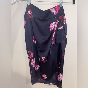 Joie Floral Floral Printed Midi Skirt